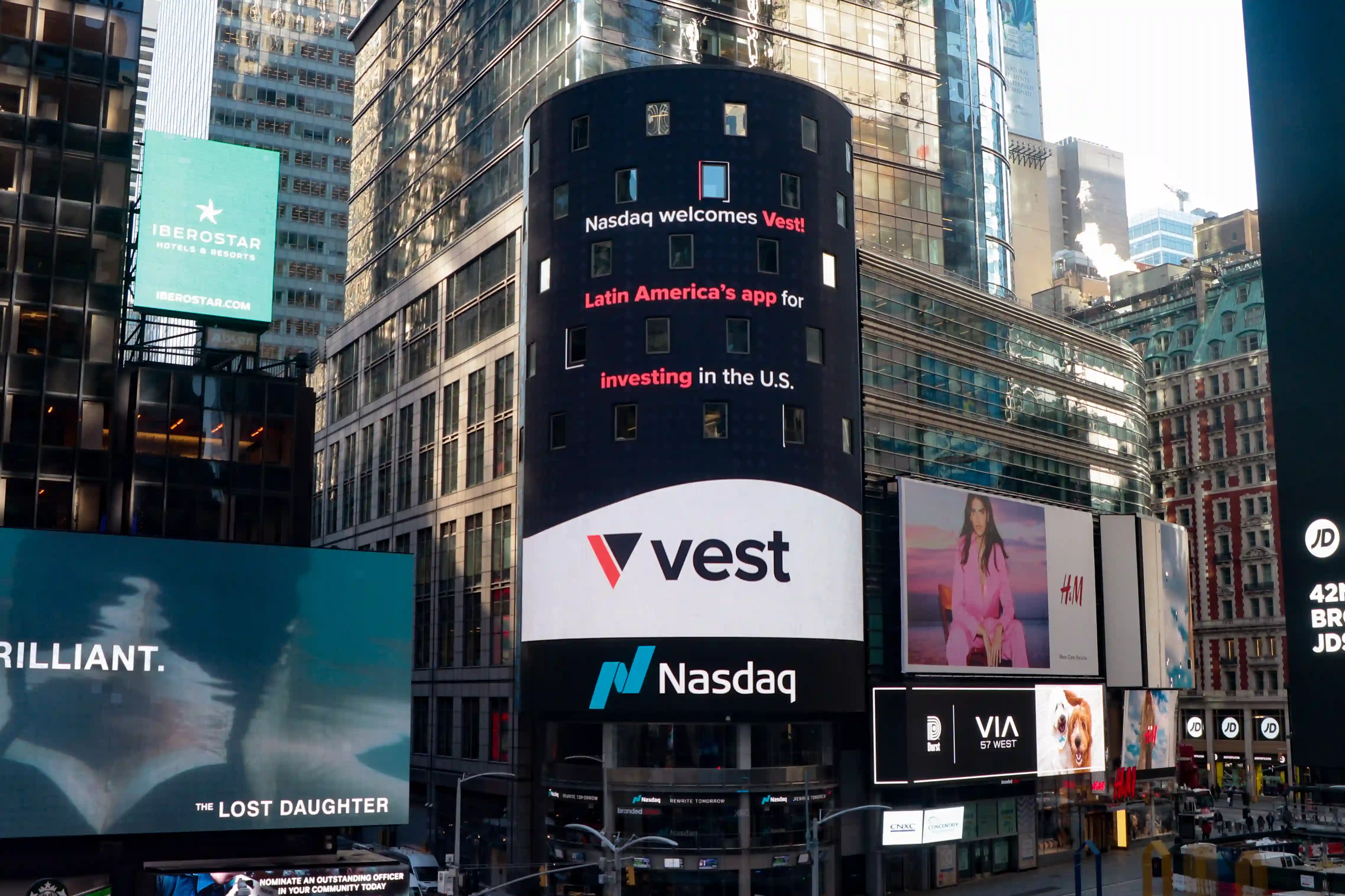 Vest on nasdaq